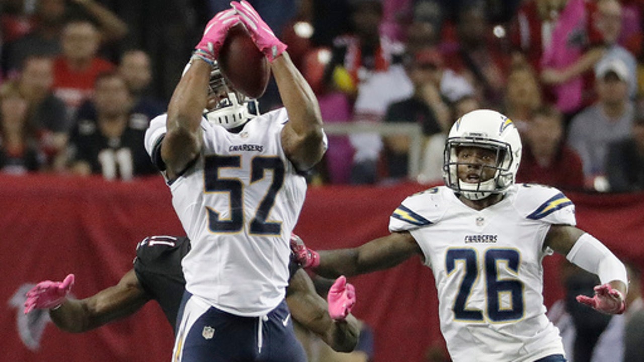 Chargers, Falcons going in opposite directions